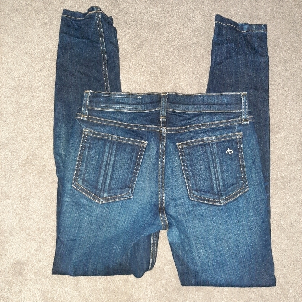Rag & Bone Skinny Denim Jeans - Picture 3 of 9